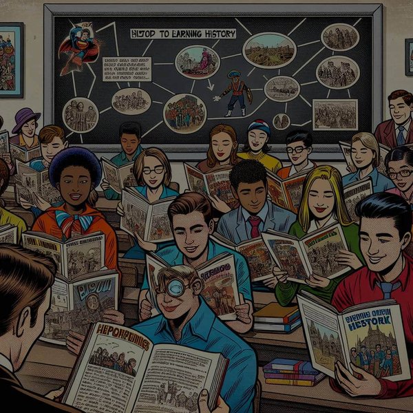 Comment la bande dessinée peut-elle servir d'outil pédagogique dans l'apprentissage de l'histoire ?