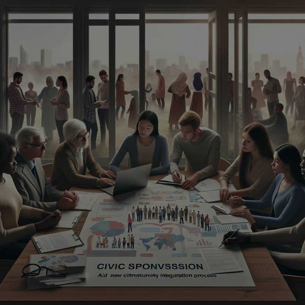 Comment initier un projet de « parrainage civique » pour accompagner les nouveaux citoyens dans leur intégration communautaire ?